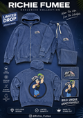 Richie Fumee Sailing Team Blue Hoodie & Pants Set