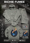 Richie Fumee Sailing Team Gray Hoodie & Pants Set