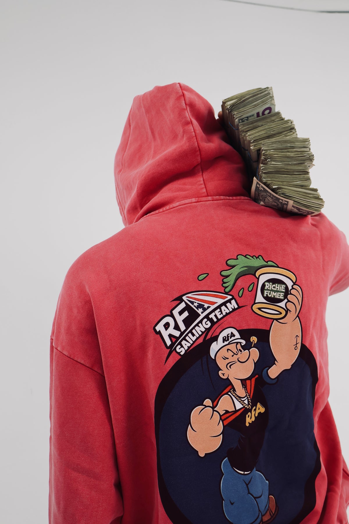 Richie Fumee Sailing Team Pink Hoodie & Pants Set