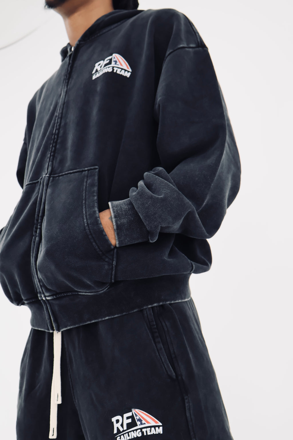 Richie Fumee Sailing Team Black Hoodie & Pants Set